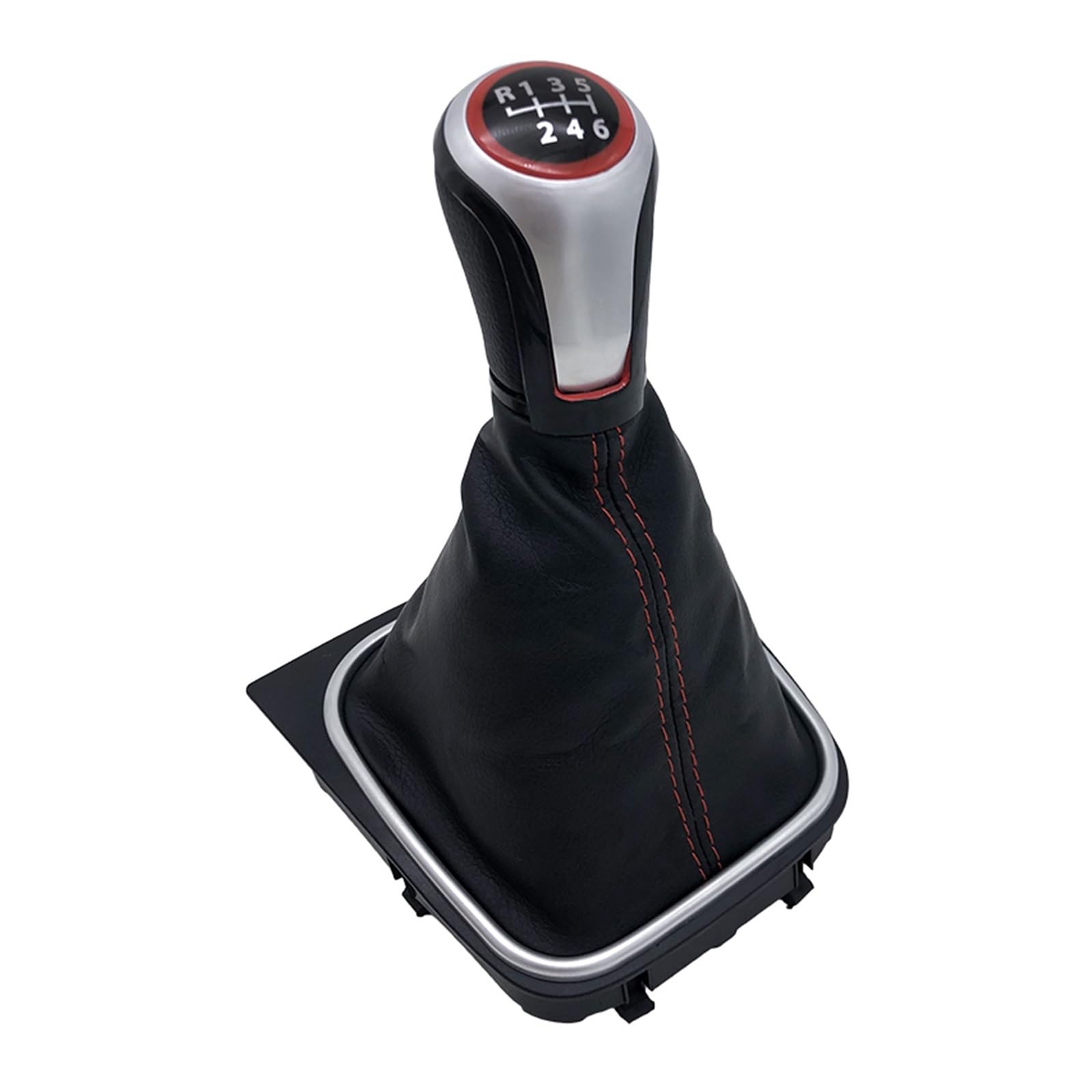 Rbevcrr 6 Speed B0170 Car Shift Lever Knob For Vw For Golf 5/6 Mk5 Mk6 For Scirocco(2009) For Octavia 5/6 Speed Gear Shift Knob Gaiter Stick Shifter Pen(6 Speed B0170)