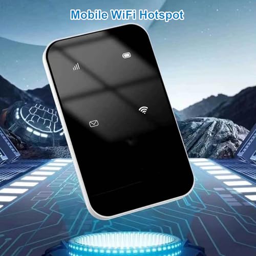Image of Zunate 4G LTE WiFi Mobile Hotspot 300Mbps, Portable Travel Router for SIM Card, Connects 10 Devices to Secure, High Speed Network for Phone Laptop PC