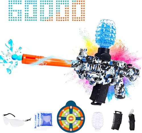 JANNIRESS Electric Blaster Toys Eco-Friendly Splatter Ball Blaster Automatic Outdoor Games Toys for Activities Team Game