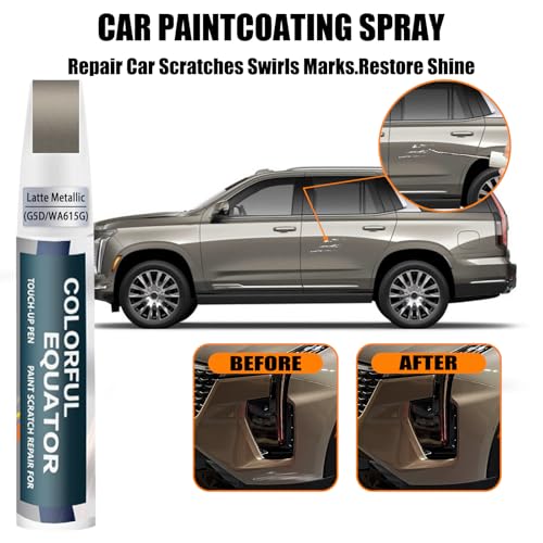 Image of Touch Up Paint Compatible with Honda /Cadillac, Car Paint Pen Scratch Repair Two-In-One Touch Up Paint, Premium Car Scratch Remover for Deep Scratches