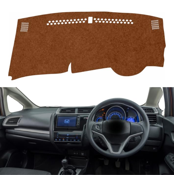 Car Dashboard Cover Compatible with Honda Jazz 2014-2023, Jazz Accessories, car Dashboard mat, Anti-Slip Dashboard Cover, Dash Board Cover-picture-27