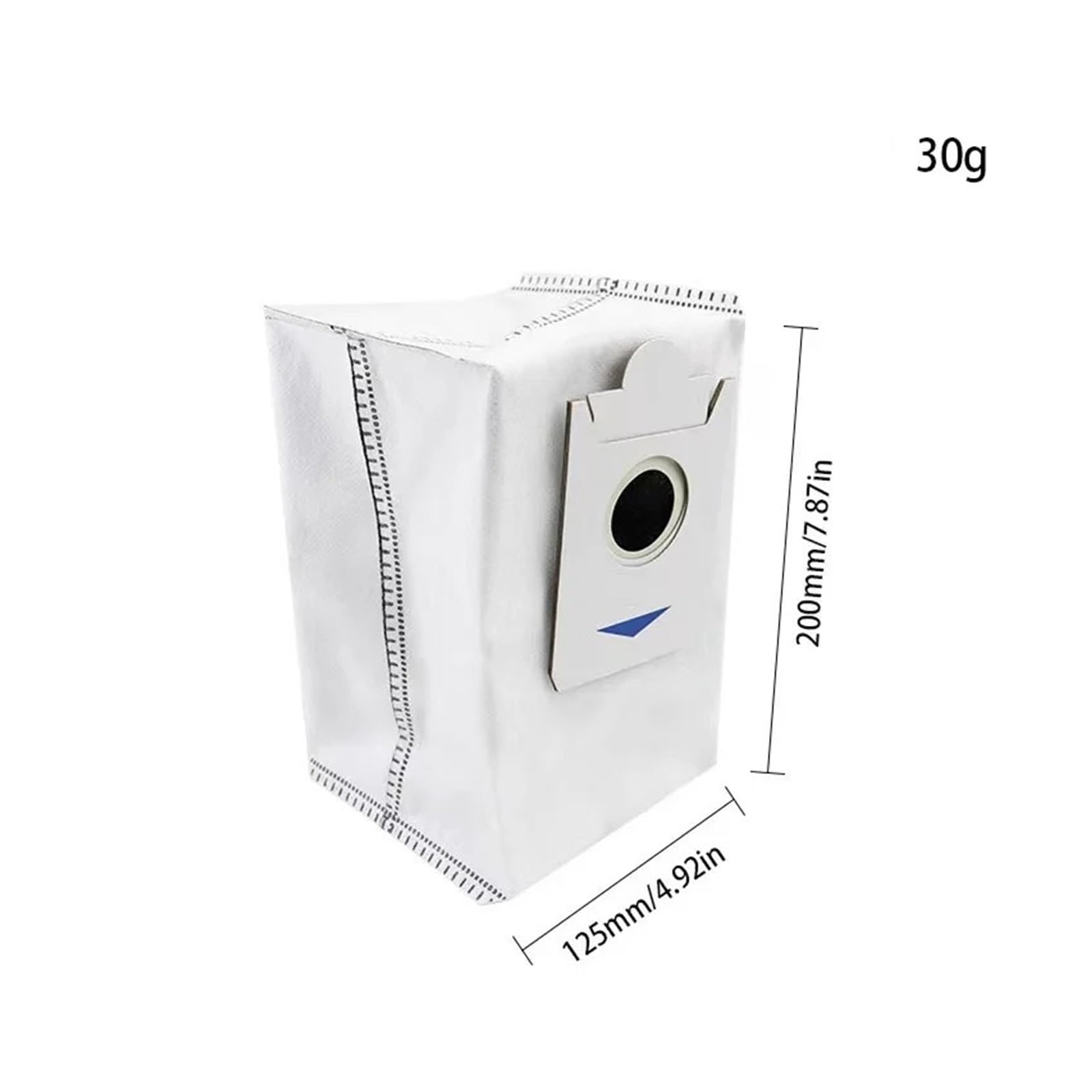 10 sacchetti for la polvere, compatibili con Ecovacs, Debot X2/X2 Omni/X2 Pro/t30s Pro/X5 OMNI Robot Aspirapolvere Accessori for sacchetti Sacco for immondizia Sostituibile di ricambio(32pcs)
