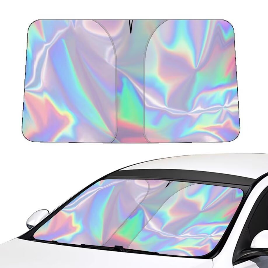 Pare-Soleil Pare-Brise Uniquement Compatible avec Skoda Octavia Scout 2006-2023 Pare-soleil De Voiture Pliable Et Portable,Protection Solaire Uv Et Protection...