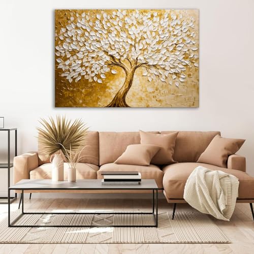 Tenture murale Arbre de la Vie décoration peinture moderne - 3
