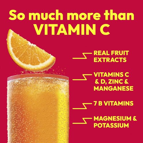 Image of Emergen-C 1000mg Vitamin C Immune Support Powder, Super Orange, 60 ct