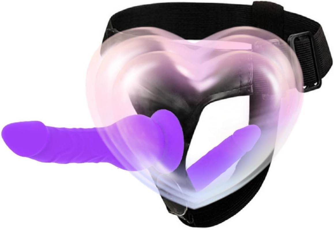 Novelty Exercise Training Adjustable Nylon Belt+2 Silicone Rod Accessories (Purple), Portable Tool, Festival, Couple Gift