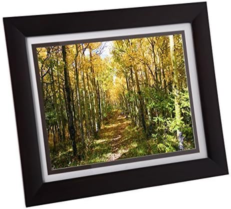 15 inch Digital Picture Frame, 4 GB Ram, Dark Cherry Wood color with remote control, can displays in 4:3 and 16:9