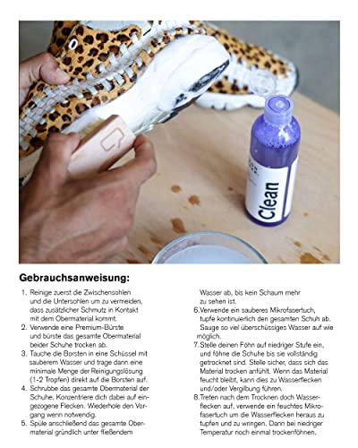 Jason Markk Essential Kit, Schuhreiniger, Pflege für Sportschuhe, 2-Teiliges Set, Tiefenreinigungslösung & Durables Bürste, Ideal für Schuhe, Vollnarbenleder, Gummi und mehr, 4oz