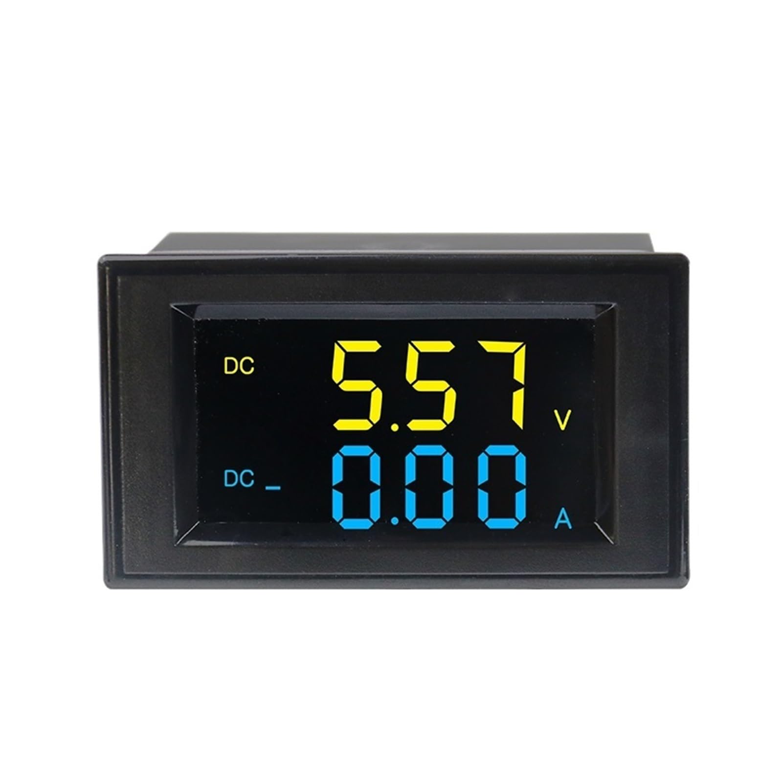 Voltmeter DC Ammeter Voltmeter Dual Display Digital Display LCD high Definition Liquid Crystal Color Dual Color Display D85-3051AG(0-199.9V 200A)