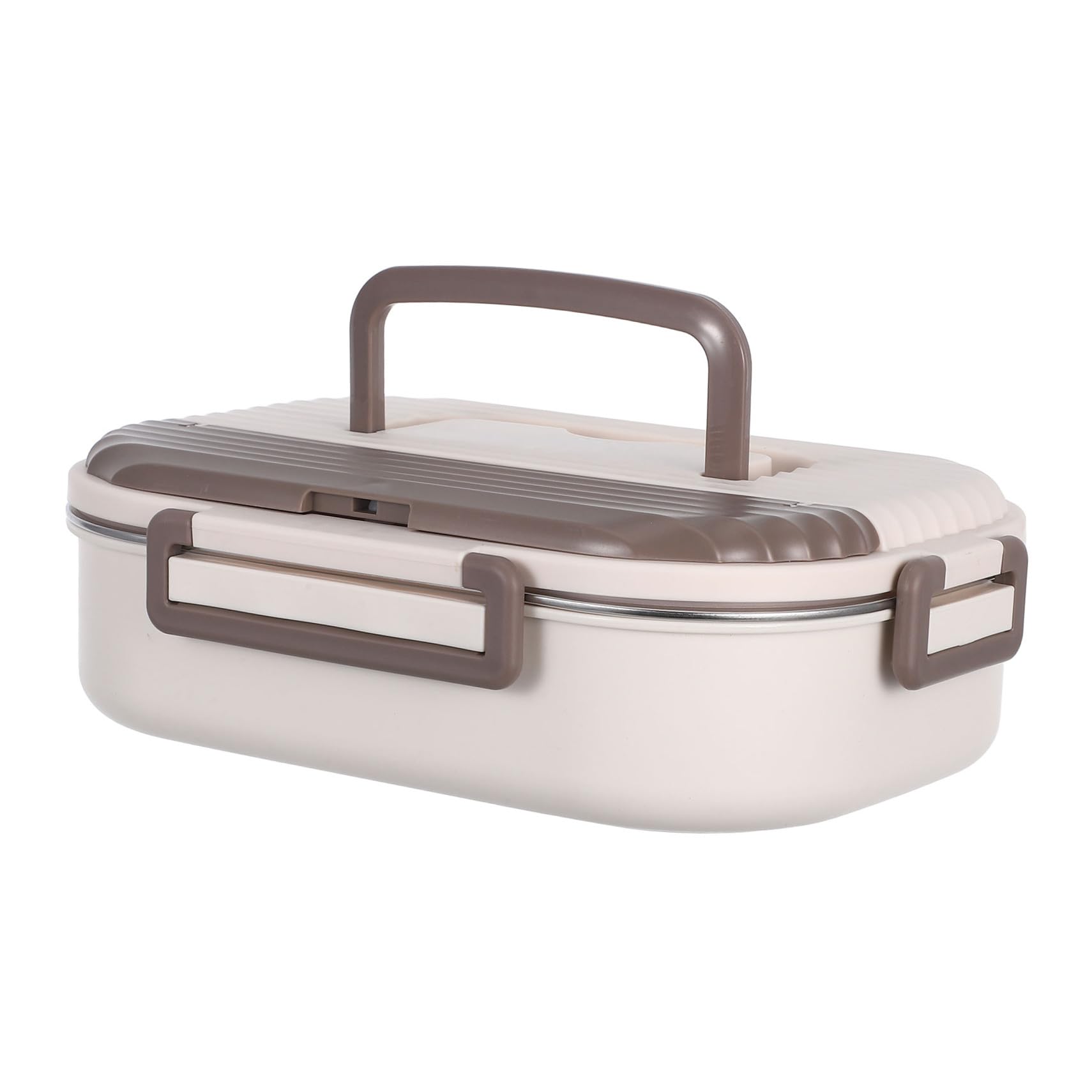 34oz Edelstahl Lunchbox Bento mit Fächern Auslaufsicher zum Aufbewahren von Lebensmitteln für Schule Büro Reisen und Picknicks