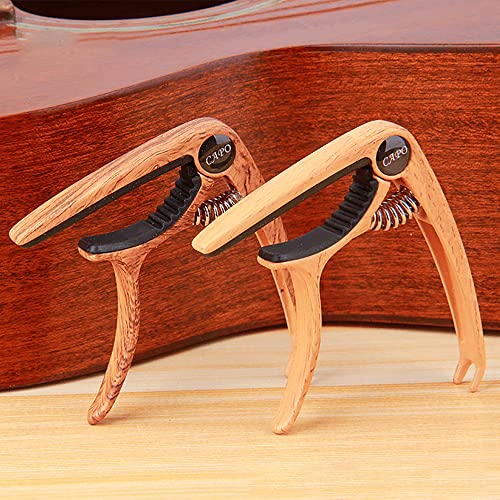 2 Pcs Capodastre Guitare, Unique Utilisation À Une Main Changement Rapide En Alliage D’aluminium Capos Pour Ukulélé… - Les Beatles, Paul McCartney, John Lennon, RIngo Starr, George Harrison 2 Pcs Capodastre Guitare, Unique Utilisation À Une Main Changement Rapide En Alliage D'aluminium Capos Pour Ukulélé… – Image 6