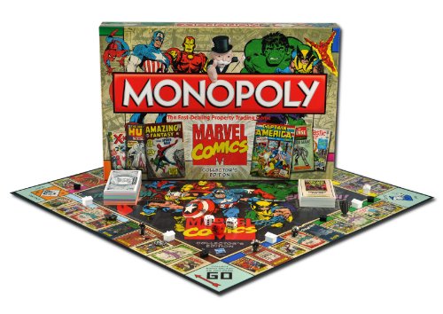 Monopoly Marvel Comic Books Brettspiel 1st Edition Covers *Englische Version – Bild 2
