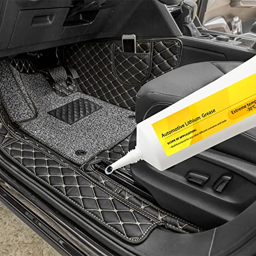 Automotive Lithium Grease Door Hinges Windows Seat Tracks Lubricant Drawer Motorcycle Metal Lube Brake Squeak Paste Multipurpose For Home Accessories Car Motorcycle Axle 20Ml #TOP1