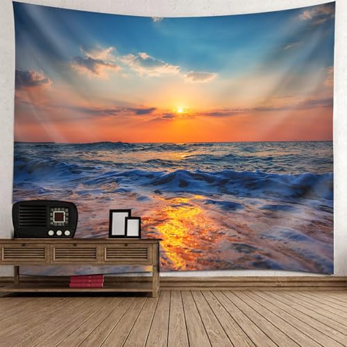 Tapisserie murale paysage grand format au tissu résistant et lavable
