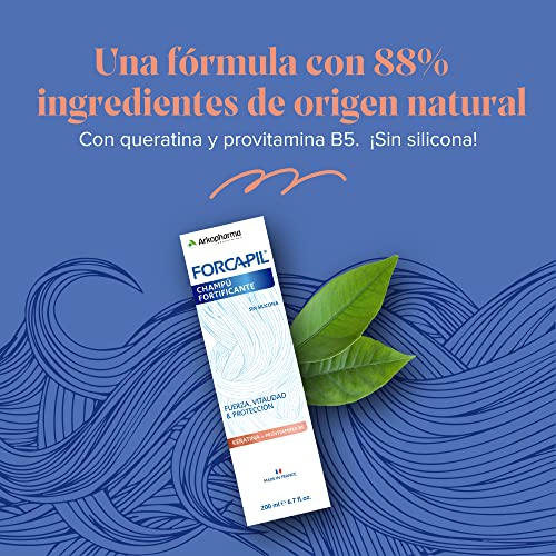 Forcapil fortifying keratin shampoo 200 ml, 200 ml (Pack of 1) - Image 3