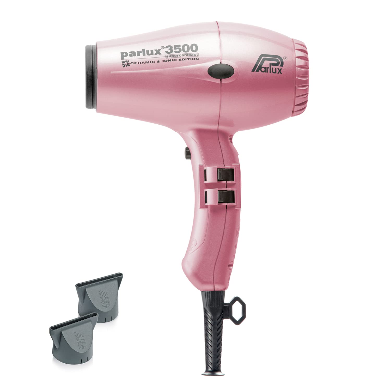 Parlux Supercompact 3500 Sèche-Cheveux Professionnel Ionique et Céramique Rose