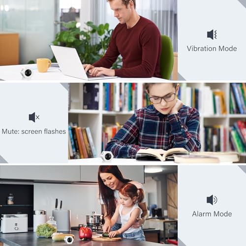 Image of Rotating Pomodoro Timer 5, 25, 10 30,60 Mins Preset Stopwatch, Desk Flip ProductivityTimer, ADHD Tool Hexagon, Vibration /Mute /Alarm, for Work, Study, Back to School, Kitchen, White