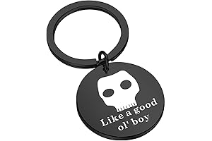 SEIRAA COD Ghost Keychain: Legendary Skull Gift for Gaming Enthusiasts