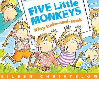 Five Little Monkeys Play Hide-and-Seek (Simplif... 7535851320 Book Cover