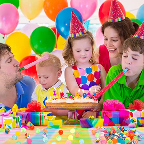 image for Pllieay 120 Pieces 20mm/0.79Inch Small Rubber Bouncy Balls for Kids Pa