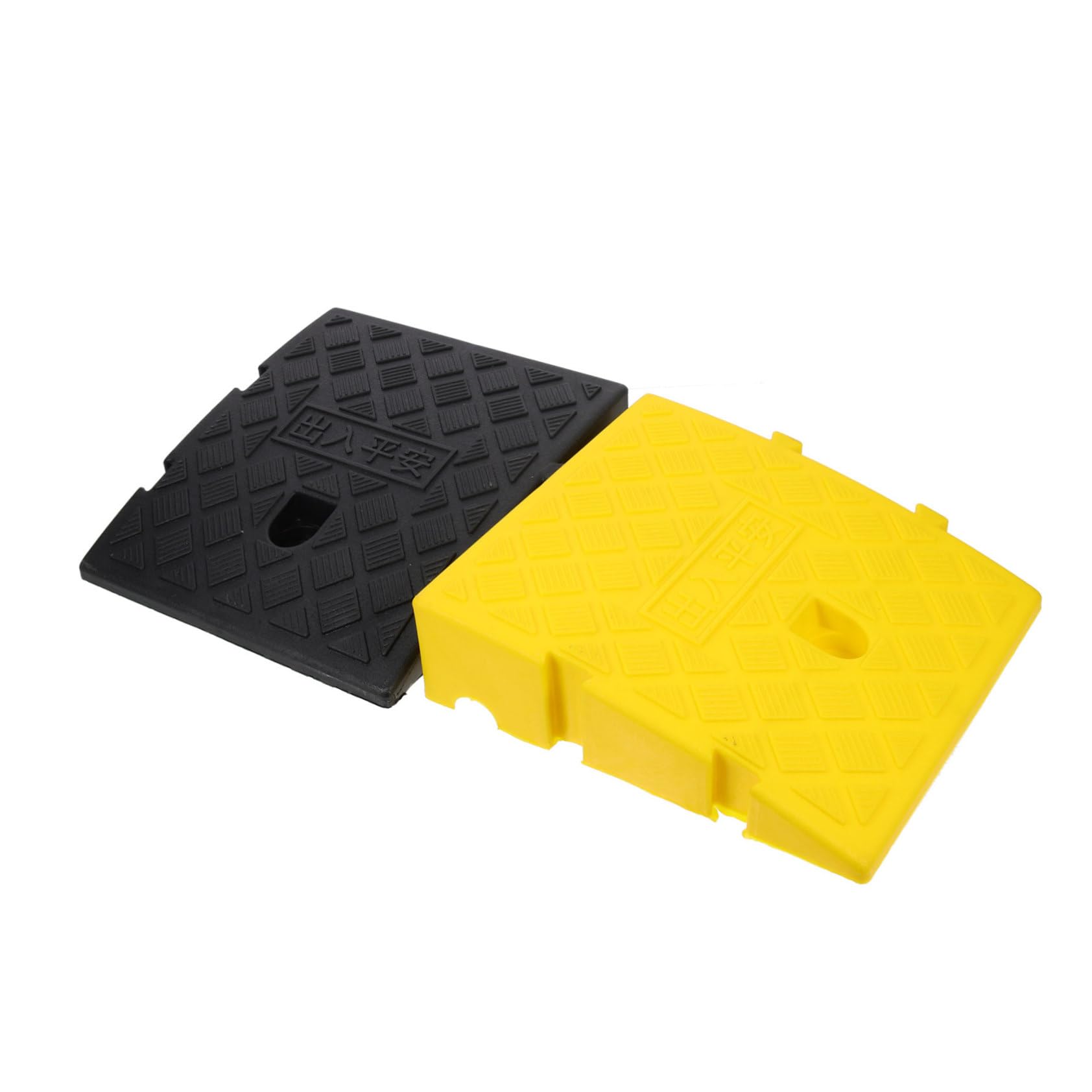 Zerodeko 2pièces Rampe Accès pour Abri de Jardin Légère et Robuste Plastique Lot pour Allée de Garage