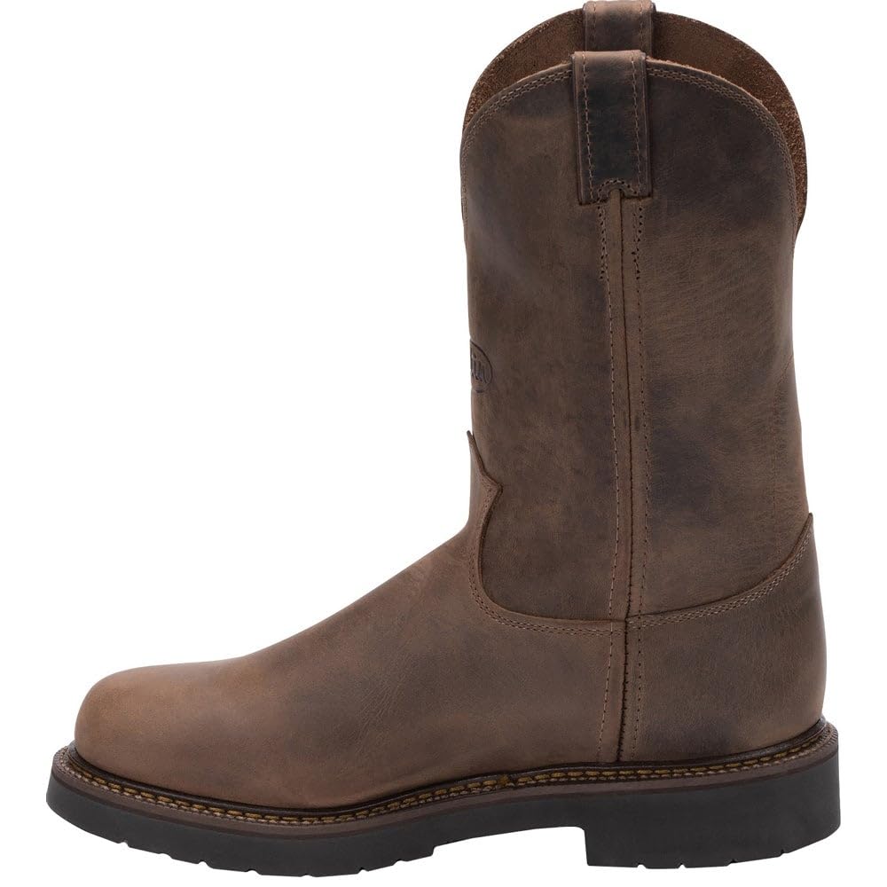 JustinOriginal Work Boots U.S.A. Men's J-Max 11" Pull-On Boot,Rugged Bay Gaucho,13 D US
