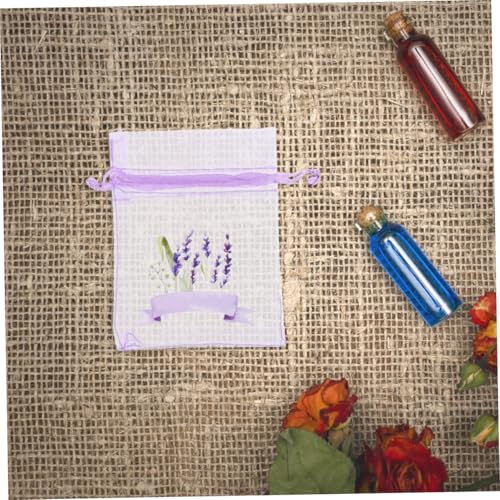 Bolsas de malla con cordón 20 pcs para joyería miniatura 5