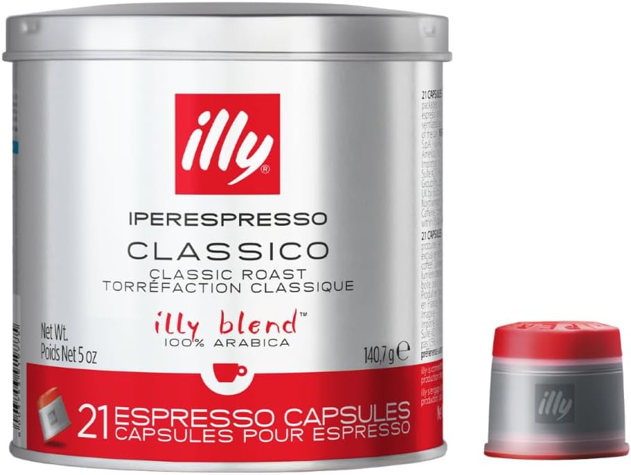 Illy Iperespresso Capsules Medium Roast Coffee, 21 Capsules