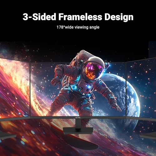 undefined KTC 24 Inch FHD 1080P 100Hz Computer Monitor, VA Panel FreeSync PC Gaming Monitor, HDMI VGA Ports, HDR, 4000：1 Contrast, LowBlue Mode, Ergonomic Tilt Eye Care for Home Office の商品画像 6