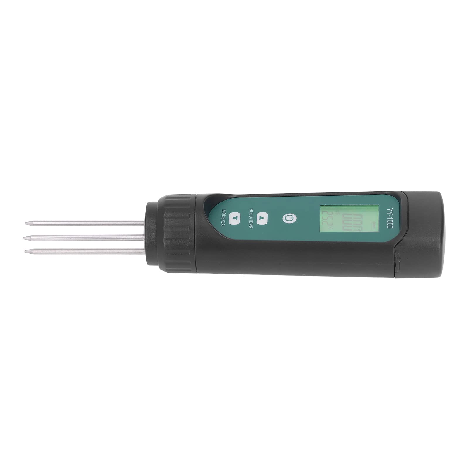 Jeffergarden Kabelloser Bodentester, ABS-Material, 3-in-1-Feuchtigkeits-EC- und Temperaturmessgerät für Zimmerpflanzen und Gärten