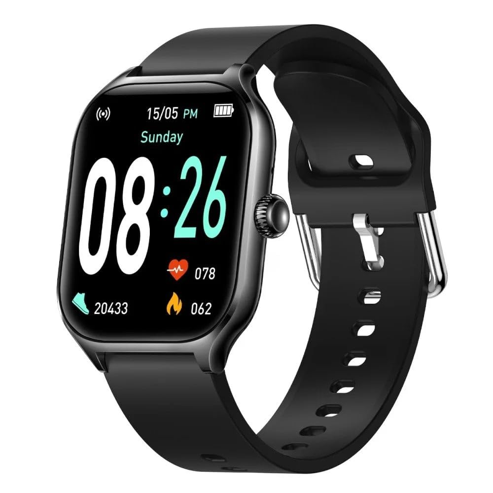 FONTASTIC 263606 Smartwatch Fitness Bluetooth V5.0 Timor Display 2,​01" Nero Nero