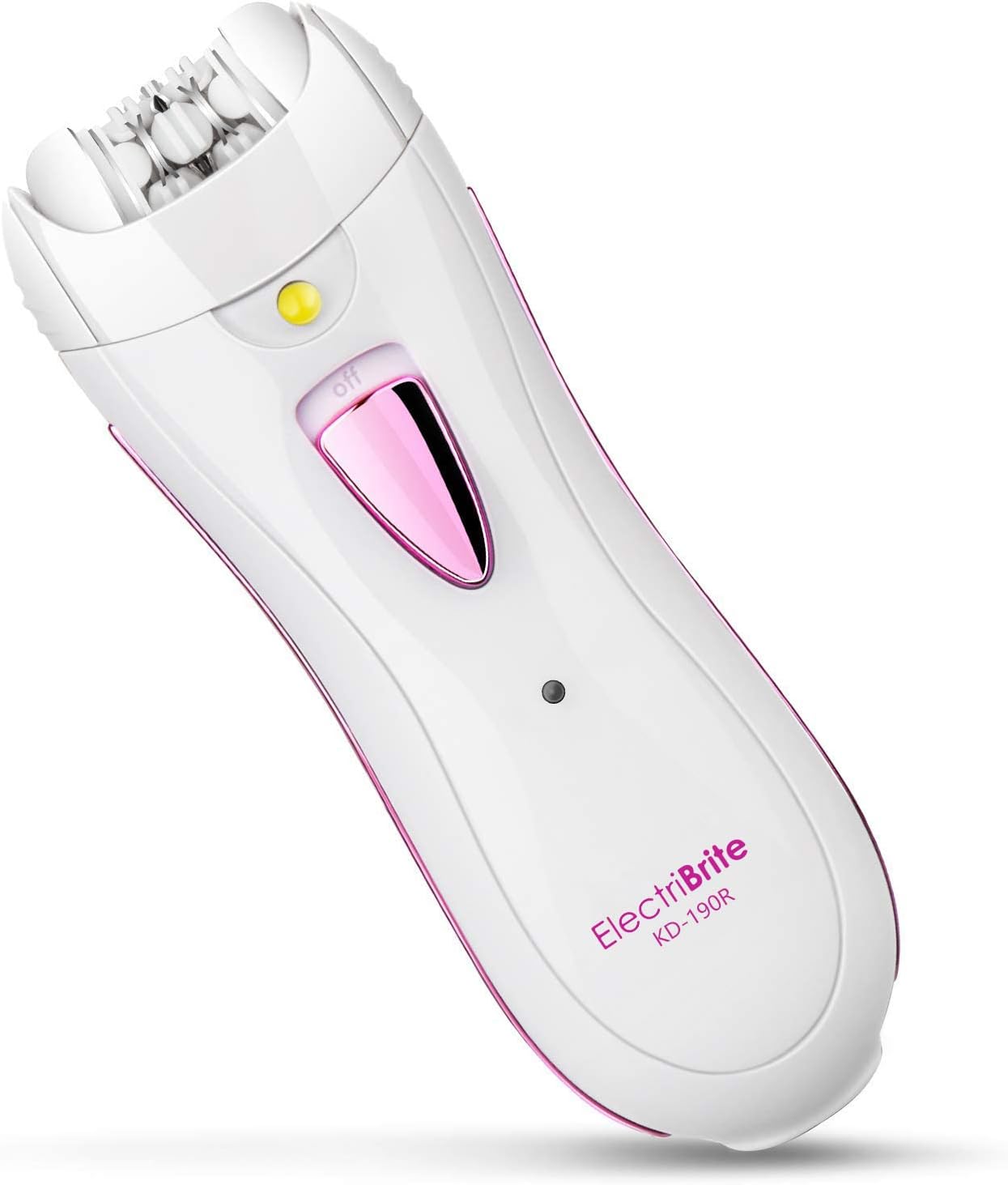 ElectriBrite Facial Hair Removal Epilators for Women Cordless Electric Tweezers Ladies Epilator Rechargeable Hair Remover for Upper lips Chin Arms Legs Bikini