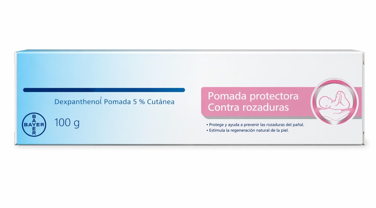 Ungüento protector para la piel Crema hidratante y protectora, tubo de 100 g, cuidado diario de la piel.