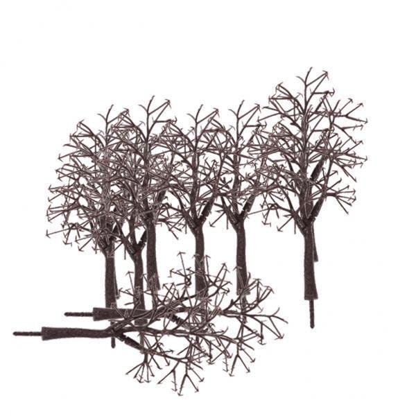 12x10pcs Scenery Landscape Model Bare Tree Trunk Decorations 12cm-Toys & Hobbies - Model Railroads & Trains - HO Scale - Parts & Accessories - Scenery & Trees-image-2