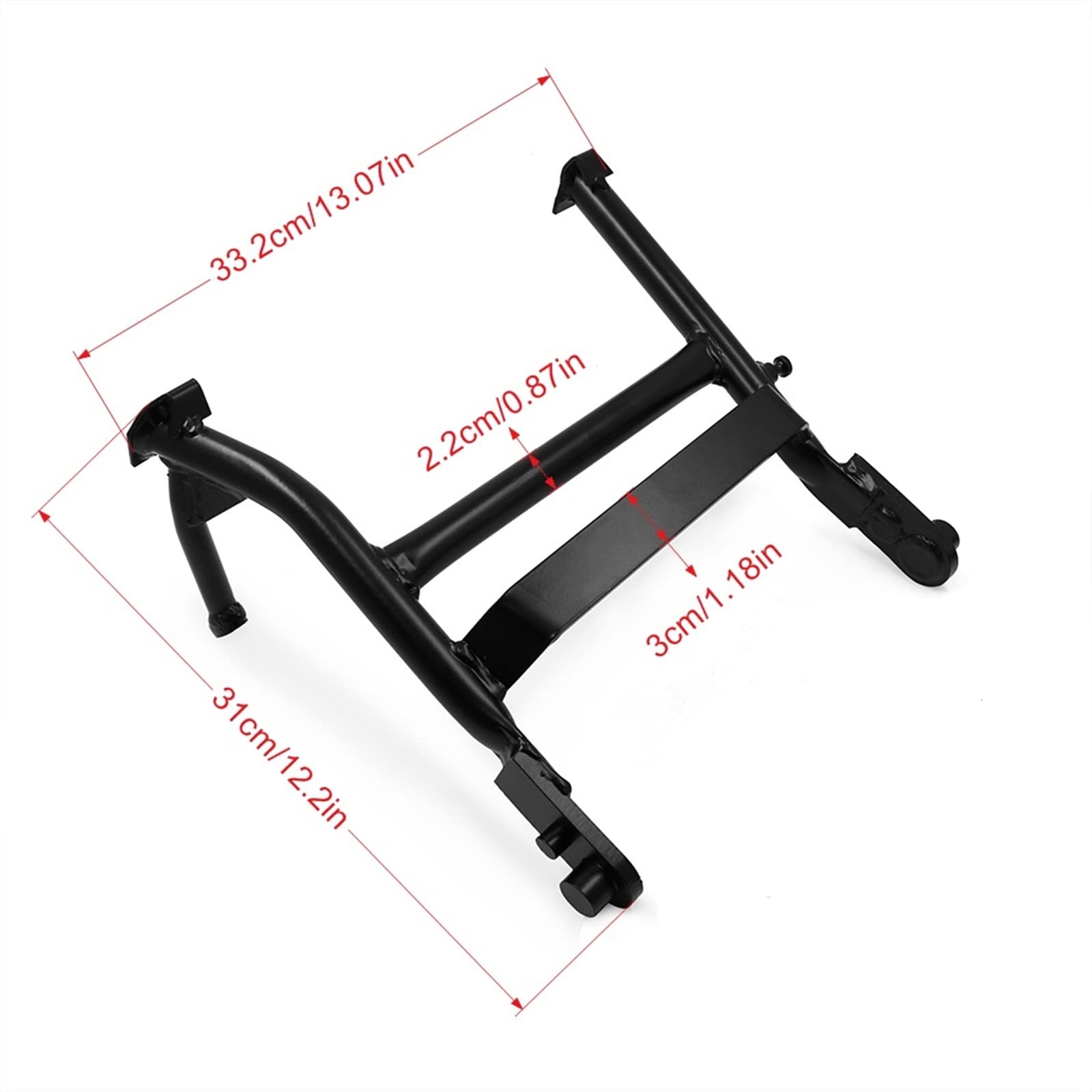 Accessori Cavalletto Centrale per Moto con Braccio di Leva del Piede Supporto per Staffa di Parcheggio Supporto per Cavalletto Centrale per K&awasaki KLR650 KLR 650 KLE650 2008-2023