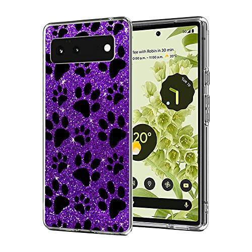 Coque Pixel 6 motif patte de chien pour protéger votre téléphone en balade