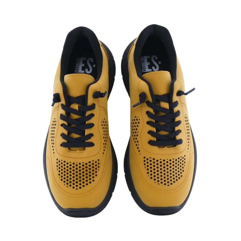 escoolers Deportivo Nobuck CORDÓN ELÁSTICO WALKON Hombre - 44, Amarillo