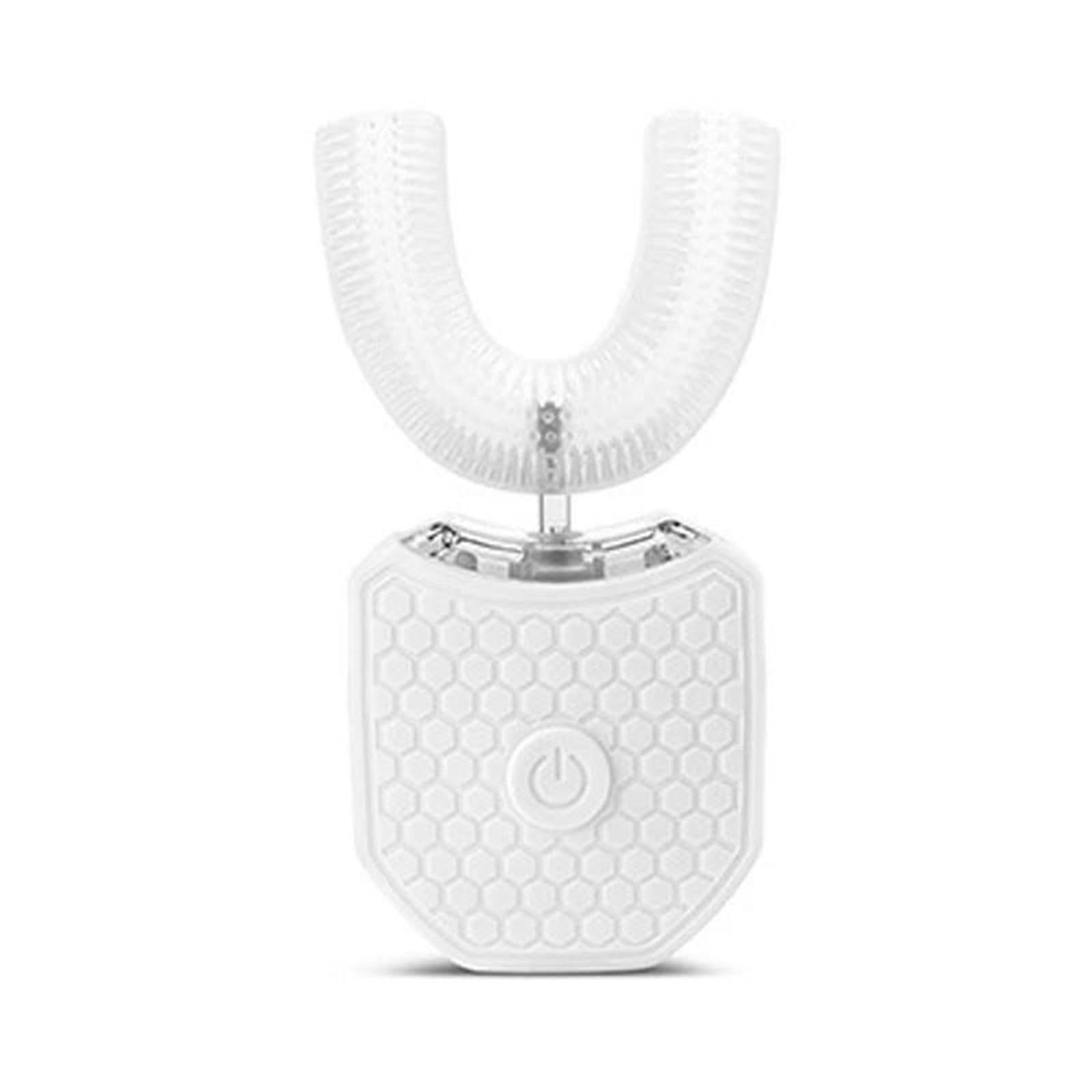 Cepillo de Dientes Eléctrico Totalmente Automático, Frecuencia Variable, Ultrasónico, 360 Grados, Luz Fría en U, Blanqueamiento Dental,C
