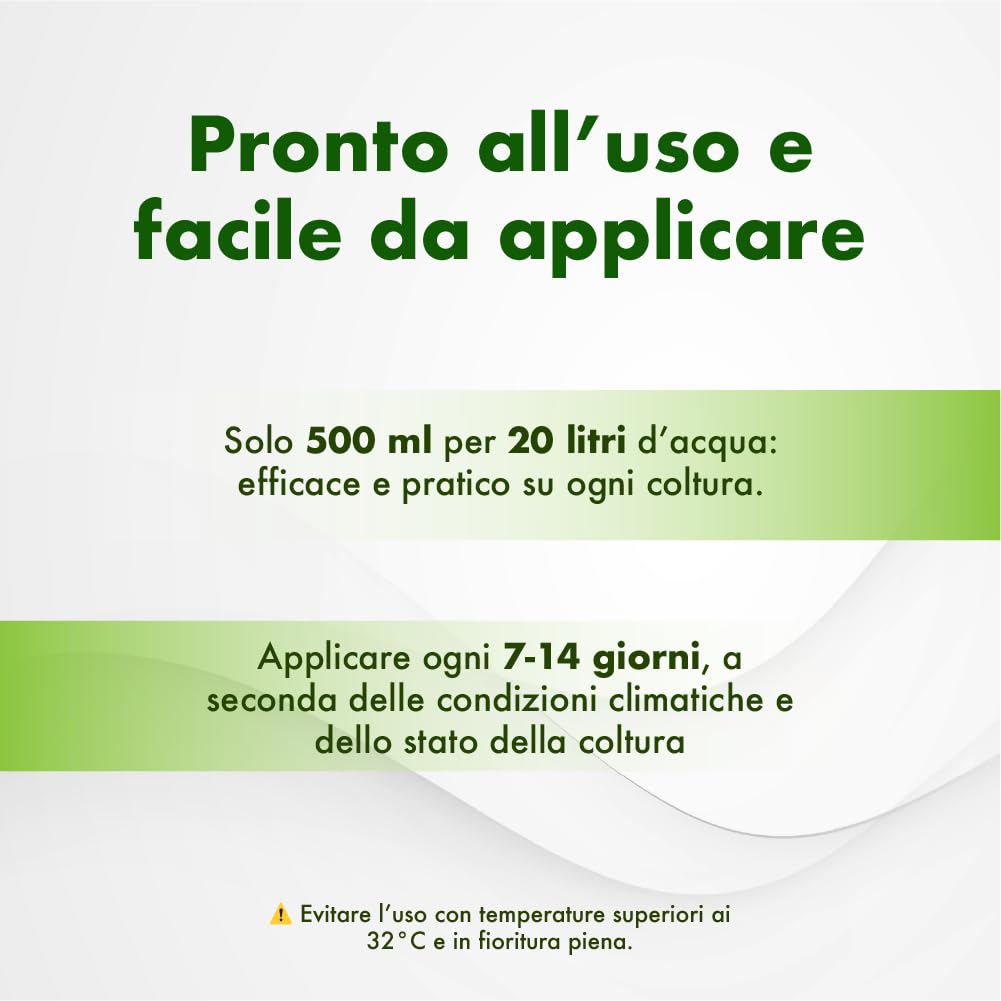 Zeolite Flow in sospensione 5 L – Corroborante Naturale Antifungo e Insetti per Piante
