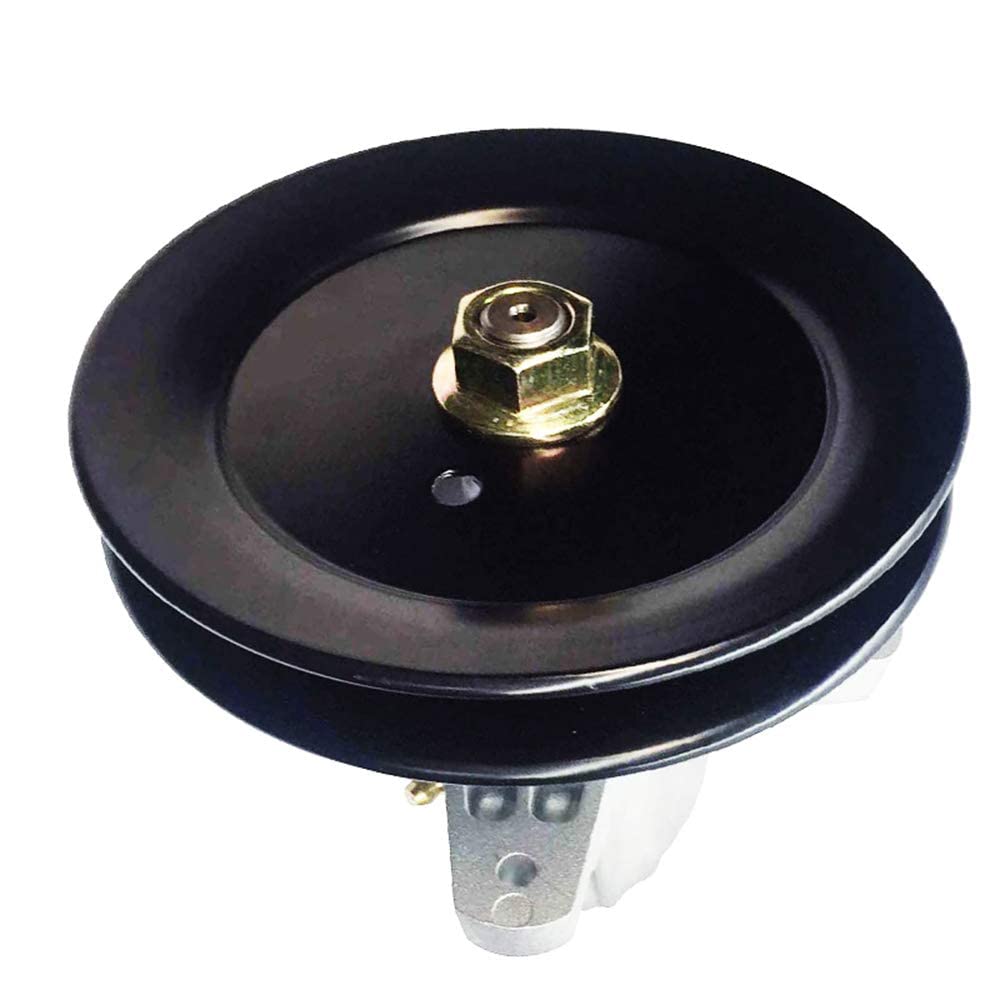 Husillo para cortacésped para Cub Cadet MTD 918-04822A 918-04822B 618-04822 918-04889 30-8001 14328 82-058 con perno de polea y ajuste Zerk