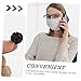 OUNONA 10Pcs Mask Glasses Buckles Portable DIY Mask Buttons Comfortable Accessories for Secure Eyewear for Home Go Use Prevents Detachment and Provides Convenience