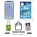 Disposable Rain Ponchos for Adults (6 Pack) 50% Thicker Emergency Ponchos-White