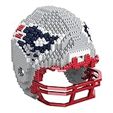 Forever Collectibles UK New England Patriots BRXLZ NFL 3D Helm Bausatz