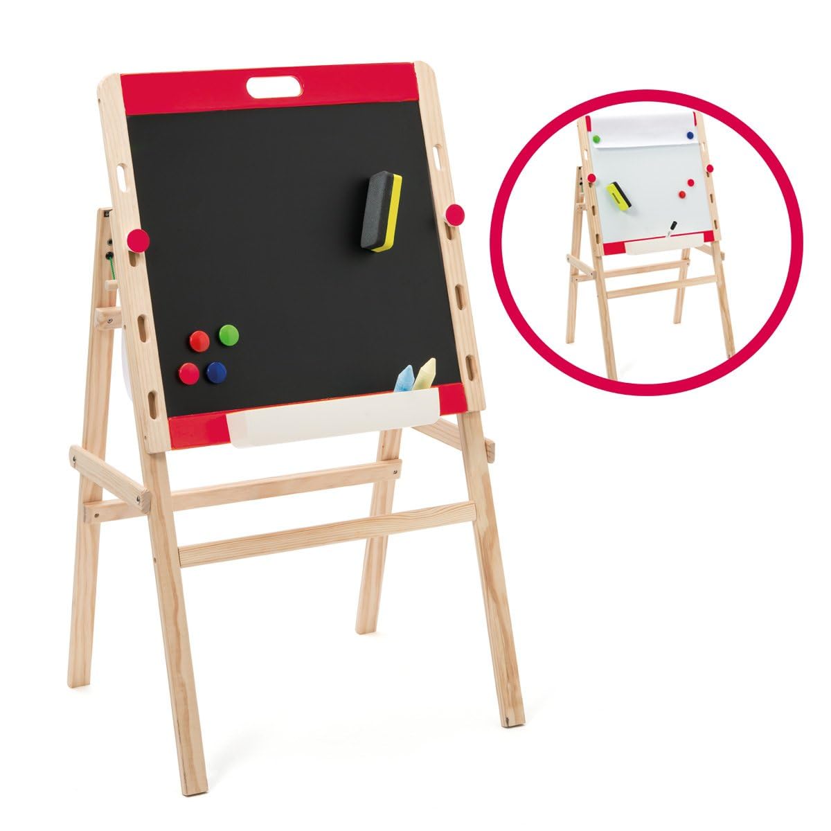 Oxybul | Tableau pliable et réglable en hauteur | 3 ans - 8 ans