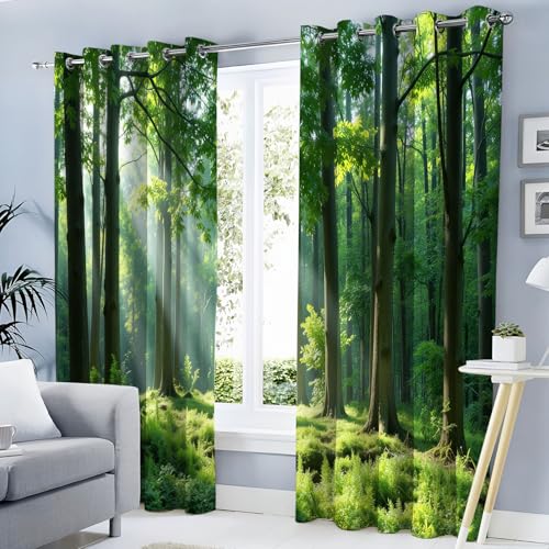 Rideaux occultants pour chambre à coucher avec oeillets occultant