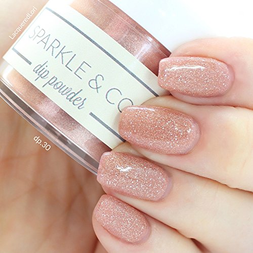 Sparkle & Co. Dip Powder Dp.30 Rose Gold (Shimmer) #TOP1