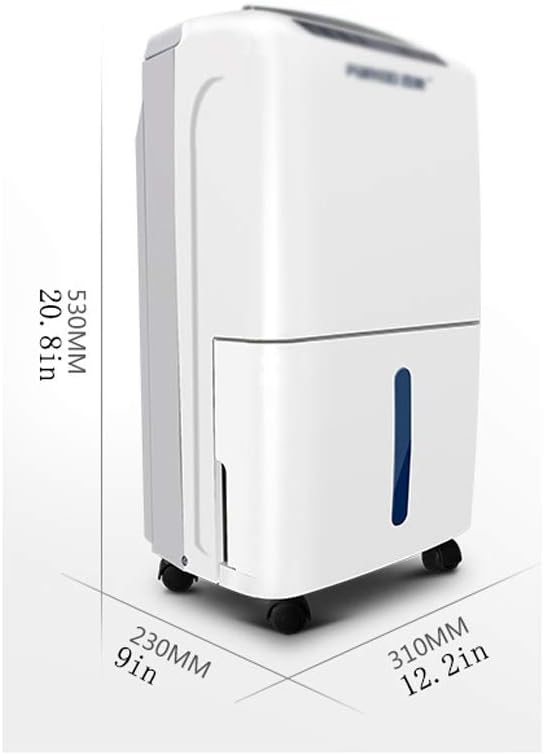 De Dehumidifier with Automatic Shut-off Function High-efficiency Dehumidifier Suitable for Basement/middle Room Silent Dehumidification Cool Mist Humidifier