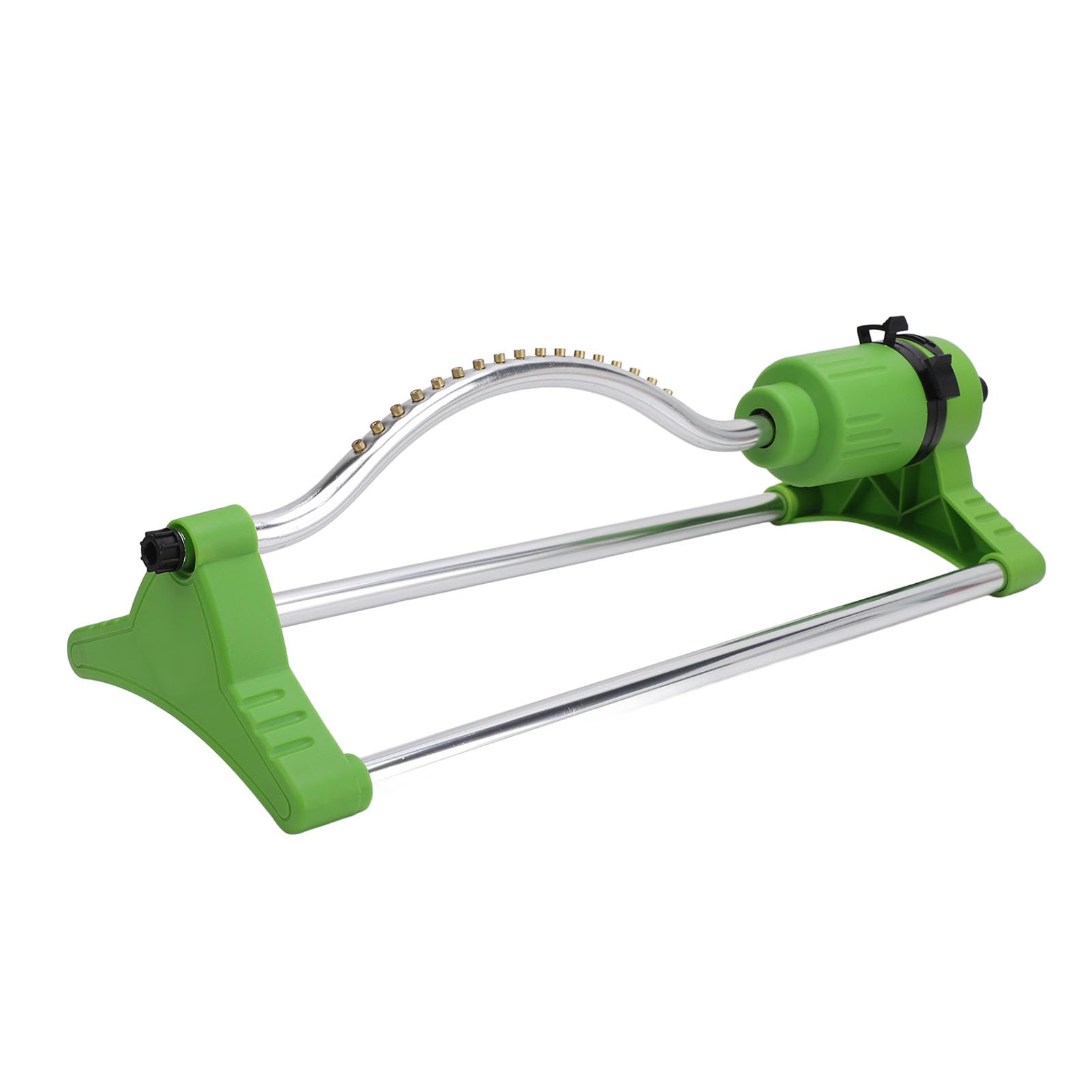 Cryfokt Irrigatore Oscillante, 4 modalità di Spruzzo, Raccordi in Metallo, 17 Ugelli Anti-intasamento, Irrigatore Automatico, Regolabile con Filtro a Rete per l'irrigazione del Prato, del Giardino