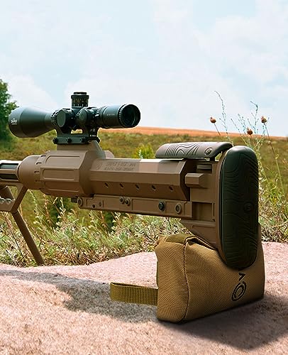 CVLIFE Shooting Bag, Pre-Filled Shooting Rest Bags, Gun Holders, Khaki - image 7