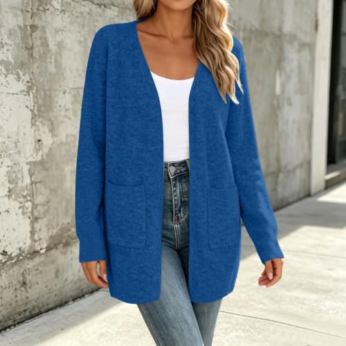 Cardigan Sweaters for Women Open Front Coats Long Sleeve Fashion Jackets - image 6